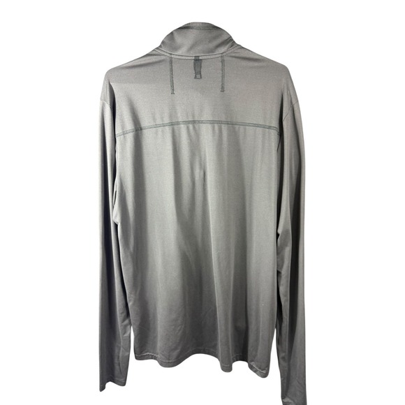 5.11 PT-R Pullover Mens Medium Gray Quarter Zip Athletic Training Long Sleeve - Picture 4 of 7